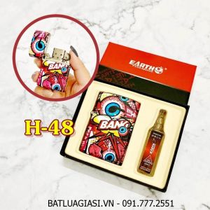 BẬT LỬA ZIPPO SƠN TĨNH ĐIỆN 6 MẶT - PHIÊN BẢN NHẬT (CÓ HỘP VÀ XĂNG) H-48
