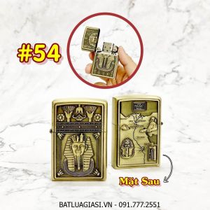 BÂT LỬA ZIPPO AI CẬP 2 MẶT HÌNH NỔI - (XÀI XĂNG) #54