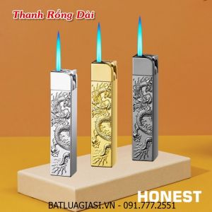 BẬT LỬA KHÈ HONEST HÌNH THANH RỒNG DÀI - (XÀI GAS)