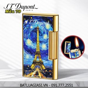 BẬT LỬA DUPONT HÌNH THÁP EIFFEL PARIS M-79 (S.T. DUPONT) - (XÀI XĂNG)