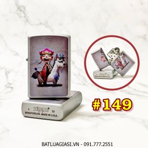 BẬT LỬA ZIPPO SƠN TĨNH ĐIỆN 2 MẶT CHỦ ĐỀ TÂY DU KÝ HÌNH ĐƯỜNG TAM TẠNG (CÓ MỘC ĐÁY) - (XÀI XĂNG) #149