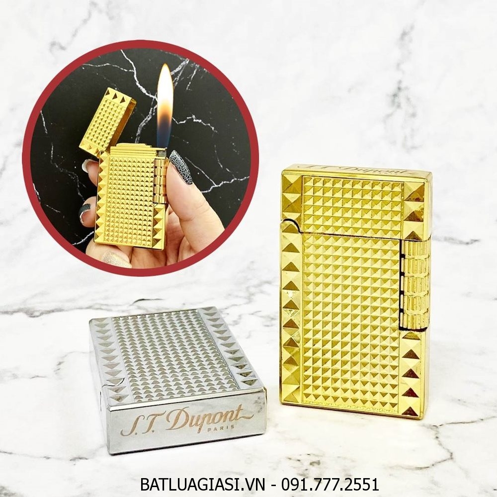 BẬT LỬA DUPONT KIM CƯƠNG M-9 (S.T. DUPONT) - (XÀI GAS)
